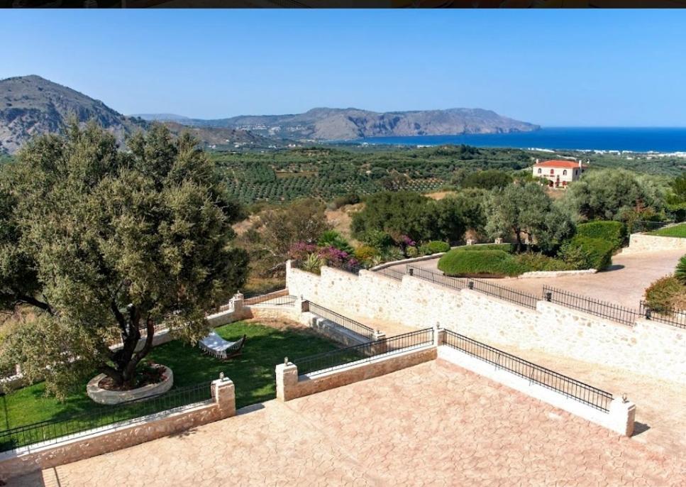 Villa Kermes Heated Pool Kournas Экстерьер фото